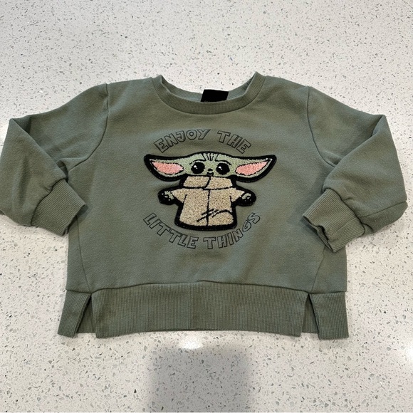 Lot of boys 2T+ clothes Osh Kosh Carters H&M Paw Patrol Baby Yoda Grogu Tie dye - Picture 11 of 13